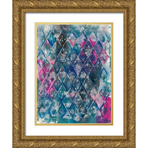Wired For Spring I Gold Ornate Wood Framed Art Print with Double Matting by Combs, Joyce