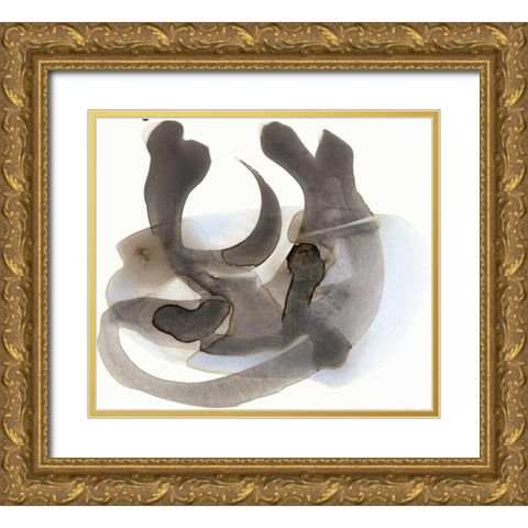 Embodiment I Gold Ornate Wood Framed Art Print with Double Matting by Stramel, Renee W.