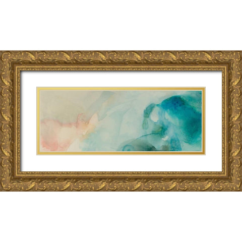 Aversion IV Gold Ornate Wood Framed Art Print with Double Matting by Jasper, Sisa