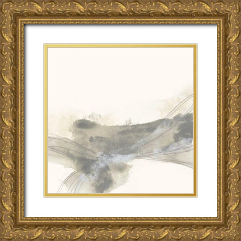 Vapor II Gold Ornate Wood Framed Art Print with Double Matting by Vess, June Erica