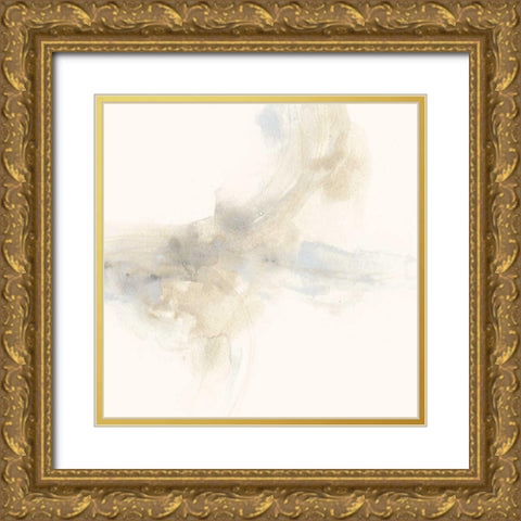 Vapor III Gold Ornate Wood Framed Art Print with Double Matting by Vess, June Erica