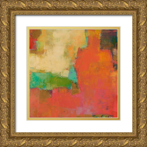 Etienne I Gold Ornate Wood Framed Art Print with Double Matting by Jachimiec, Sue