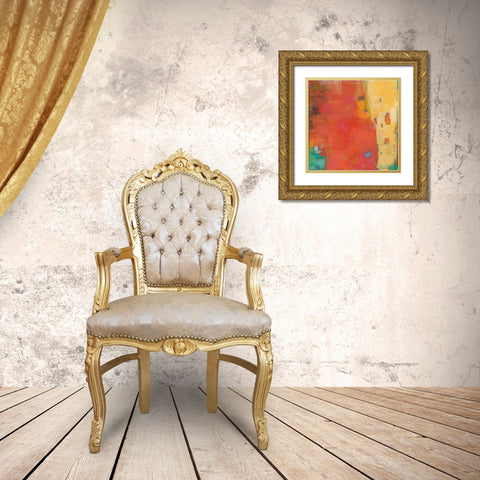 Etienne II Gold Ornate Wood Framed Art Print with Double Matting by Jachimiec, Sue