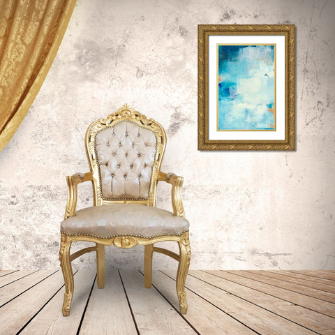 Kenning I Gold Ornate Wood Framed Art Print with Double Matting by Jachimiec, Sue