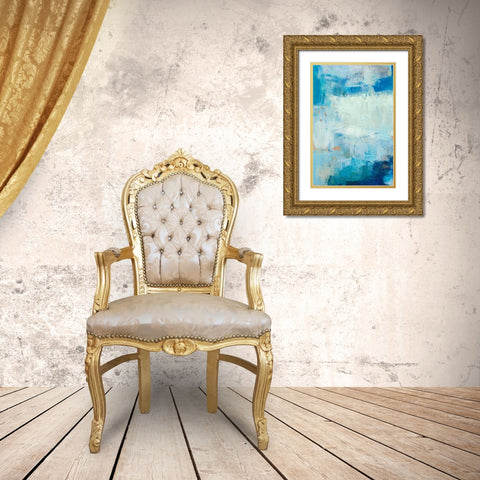 Kenning IV Gold Ornate Wood Framed Art Print with Double Matting by Jachimiec, Sue