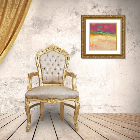 Apricity  III Gold Ornate Wood Framed Art Print with Double Matting by Jachimiec, Sue