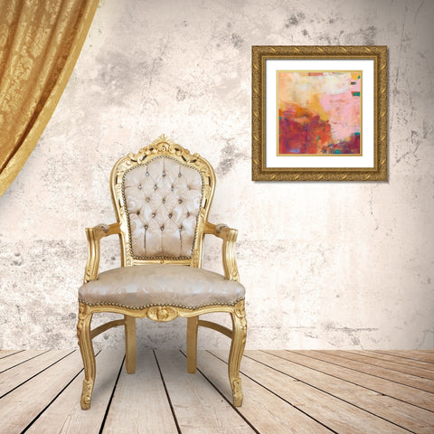 Apricity  V Gold Ornate Wood Framed Art Print with Double Matting by Jachimiec, Sue