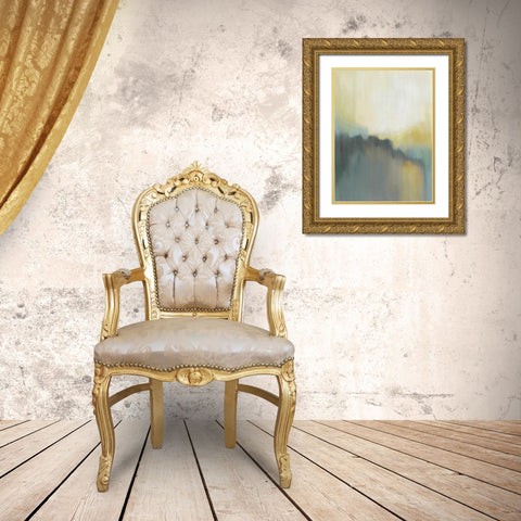 Early Morning Dew I Gold Ornate Wood Framed Art Print with Double Matting by Jerry, Alison