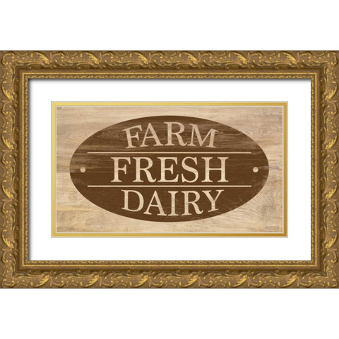 Farm Store II Gold Ornate Wood Framed Art Print with Double Matting by Saunders, Alonzo