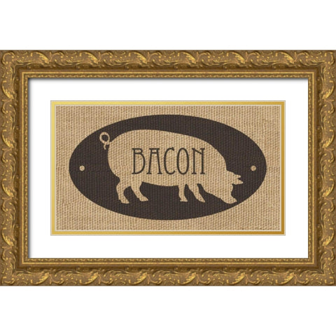 Farm Store III Gold Ornate Wood Framed Art Print with Double Matting by Saunders, Alonzo