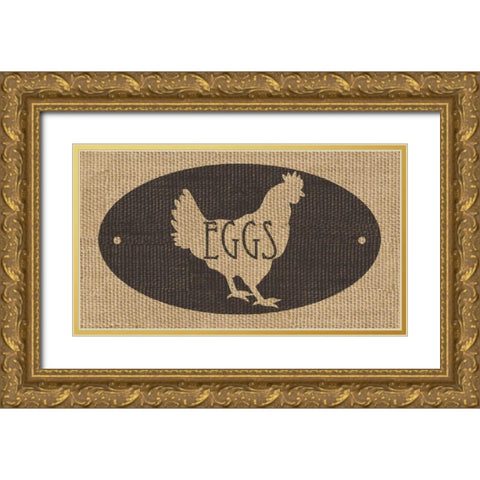 Farm Store V Gold Ornate Wood Framed Art Print with Double Matting by Saunders, Alonzo