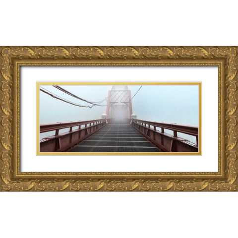 Farm and Country V Gold Ornate Wood Framed Art Print with Double Matting by McLoughlin, James