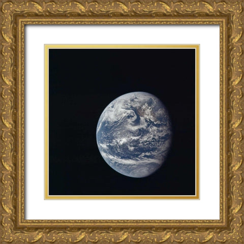 Space Photography II Gold Ornate Wood Framed Art Print with Double Matting by Unknown