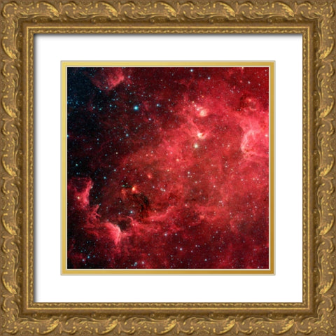 Space Photography VII Gold Ornate Wood Framed Art Print with Double Matting by Unknown
