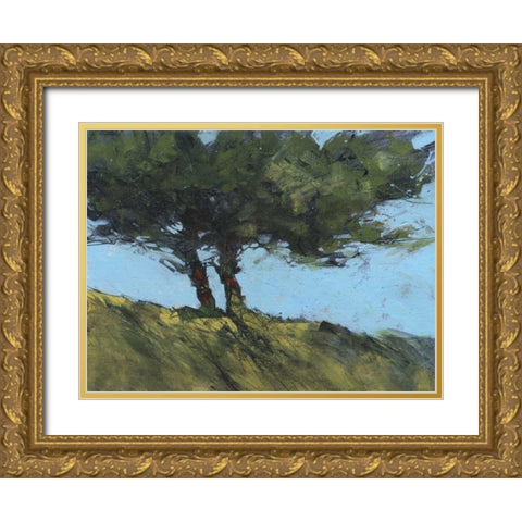 Hawthorne Duo Gold Ornate Wood Framed Art Print with Double Matting by Bailey, Paul