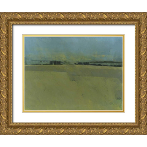 The Day Begins Gold Ornate Wood Framed Art Print with Double Matting by Bailey, Paul