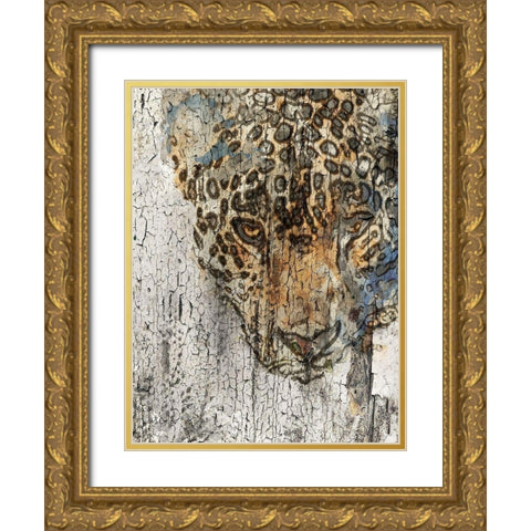 Chita Gold Ornate Wood Framed Art Print with Double Matting by Orlov, Irena