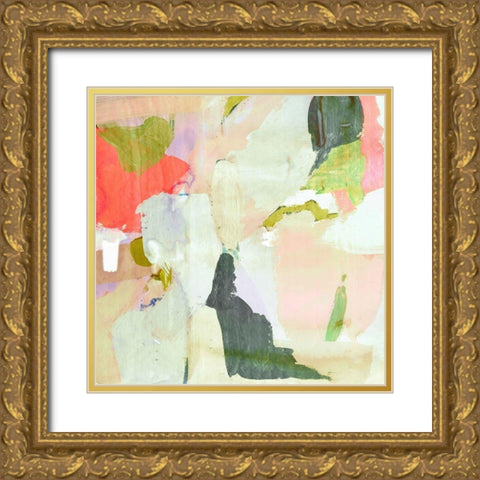 Closeup IV Gold Ornate Wood Framed Art Print with Double Matting by Borges, Victoria