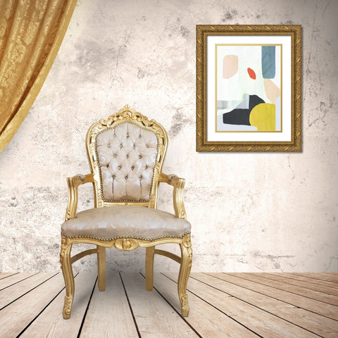 Summer Salad II Gold Ornate Wood Framed Art Print with Double Matting by Borges, Victoria