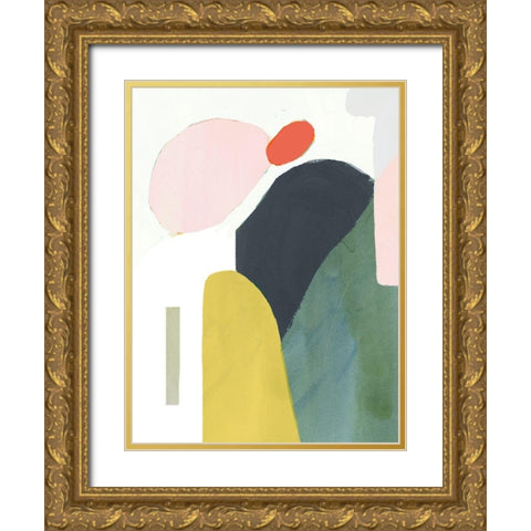 Summer Salad III Gold Ornate Wood Framed Art Print with Double Matting by Borges, Victoria