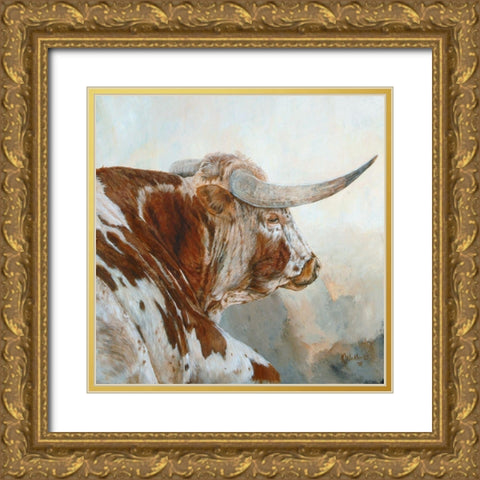 Peaceful Easy Feeling Gold Ornate Wood Framed Art Print with Double Matting by Winkler, Kathy