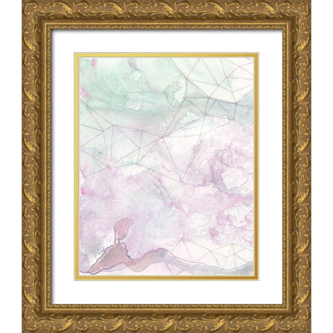 Centauri I Gold Ornate Wood Framed Art Print with Double Matting by Stramel, Renee W.