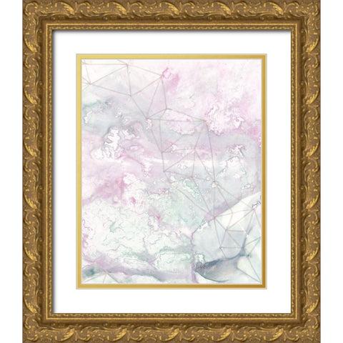 Centauri II Gold Ornate Wood Framed Art Print with Double Matting by Stramel, Renee W.