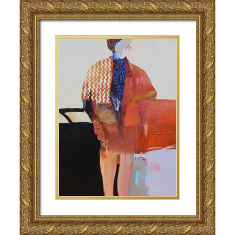 Timeless Moment I Gold Ornate Wood Framed Art Print with Double Matting by Foregard, Larry