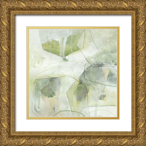 Terra Forma IV Gold Ornate Wood Framed Art Print with Double Matting by Vess, June Erica