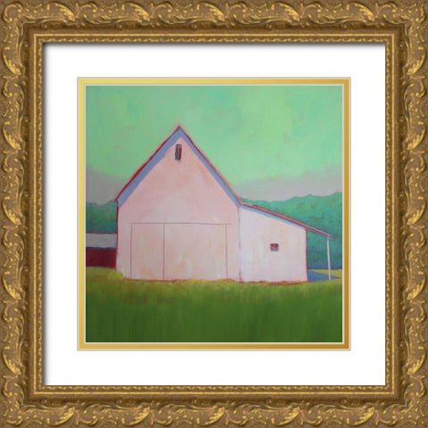 Luminous Light III Gold Ornate Wood Framed Art Print with Double Matting by Young, Carol