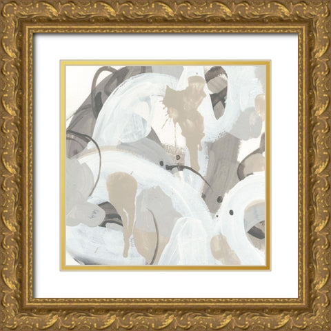Oscillate II Gold Ornate Wood Framed Art Print with Double Matting by Vess, June Erica
