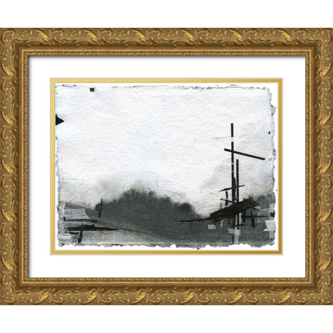 Pilgrimage II Gold Ornate Wood Framed Art Print with Double Matting by Blixt, Ingrid