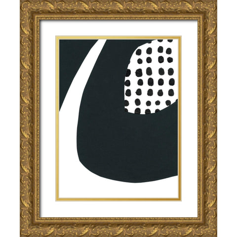 Echos of Memphis V Gold Ornate Wood Framed Art Print with Double Matting by Stramel, Renee W.