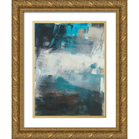 Umbra II Gold Ornate Wood Framed Art Print with Double Matting by Jachimiec, Sue