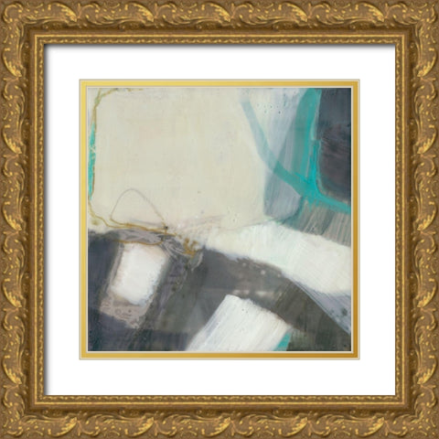 Tusk III Gold Ornate Wood Framed Art Print with Double Matting by Jachimiec, Sue