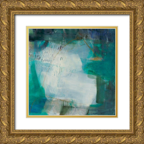 Arete II Gold Ornate Wood Framed Art Print with Double Matting by Jachimiec, Sue