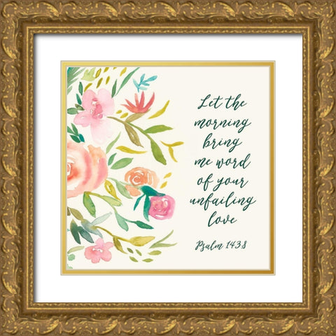 Grace Upon Grace II Gold Ornate Wood Framed Art Print with Double Matting by Studio W