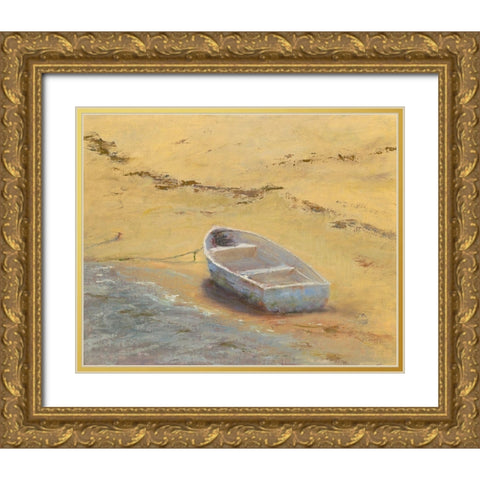 Summer Dory Gold Ornate Wood Framed Art Print with Double Matting by Wendling, Marilyn