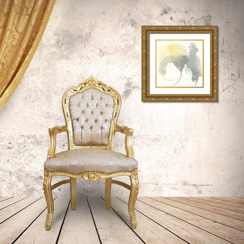 Lunar Sunrise III Gold Ornate Wood Framed Art Print with Double Matting by Vess, June Erica