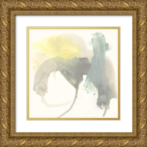 Lunar Sunrise III Gold Ornate Wood Framed Art Print with Double Matting by Vess, June Erica