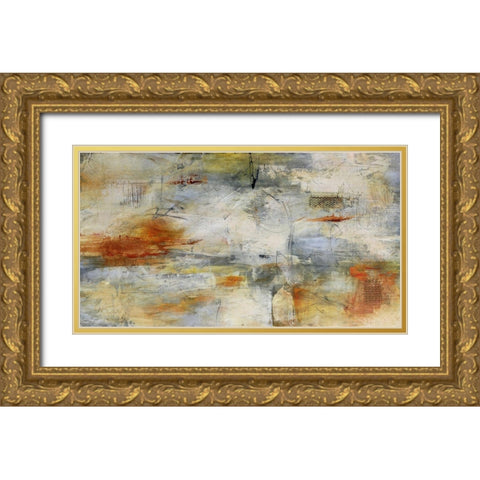 Visperas II Gold Ornate Wood Framed Art Print with Double Matting by Villarreal, Gabriela