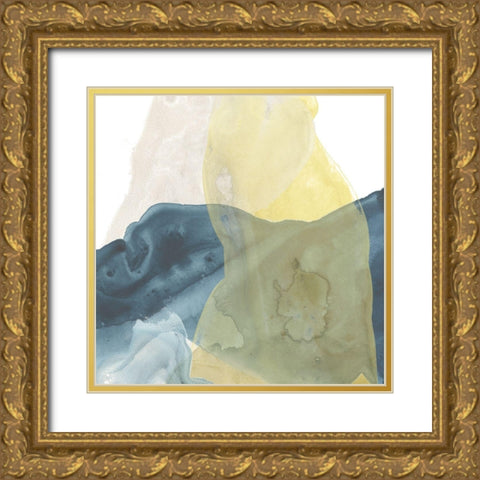 Mystique I Gold Ornate Wood Framed Art Print with Double Matting by Vess, June Erica