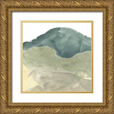 Mystique VIII Gold Ornate Wood Framed Art Print with Double Matting by Vess, June Erica