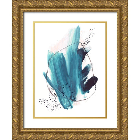 Century Plant I Gold Ornate Wood Framed Art Print with Double Matting by Parker, Jennifer Paxton