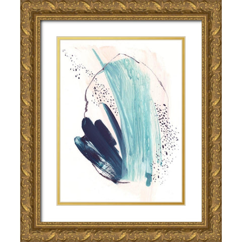 Century Plant II Gold Ornate Wood Framed Art Print with Double Matting by Parker, Jennifer Paxton