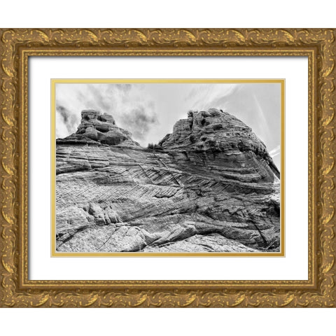 Canyon Lands I Gold Ornate Wood Framed Art Print with Double Matting by Guthrie, Jenna