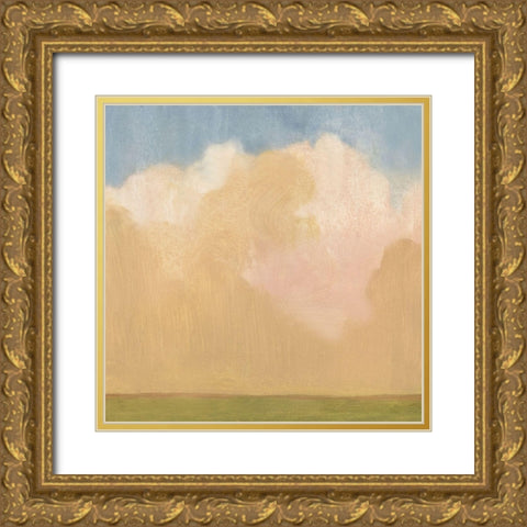 Evening Plane I Gold Ornate Wood Framed Art Print with Double Matting by Scarvey, Emma