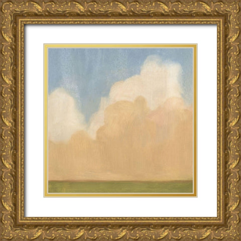 Evening Plane II Gold Ornate Wood Framed Art Print with Double Matting by Scarvey, Emma
