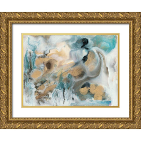New Vision II Gold Ornate Wood Framed Art Print with Double Matting by Bramma, Lila