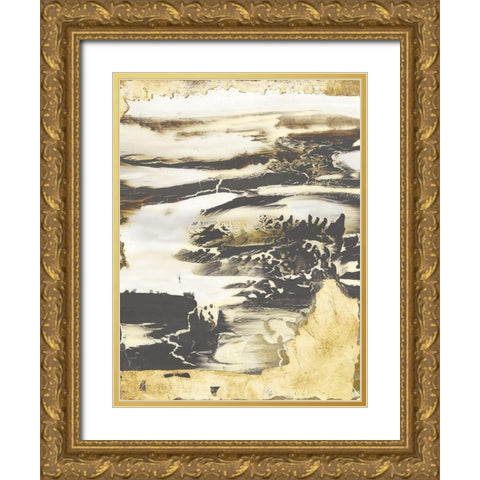 Presence of Life III Gold Ornate Wood Framed Art Print with Double Matting by Bramma, Lila
